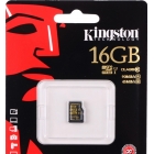 MicroSD 16GB  Kingston Class 10  UHS-I U1  R/W 90/45 MB/s без адаптера